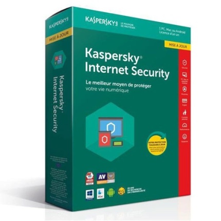 KASPERSKY INTERNET SECURITY 2018 MULTI-DEVICES - 1 POSTE