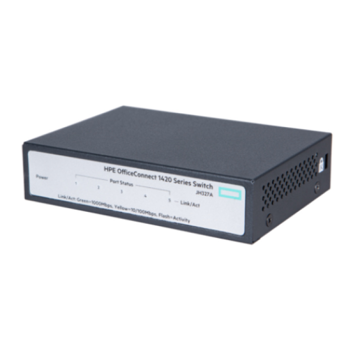SWITCH HPE OFFICECONNECT 1420 5G PoE+ UNMANAGED (JH328A)