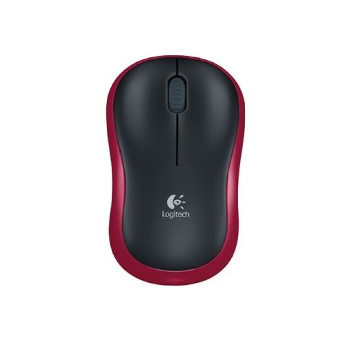 SOURIS LOGITECH SANS FIL M185 ROUGE