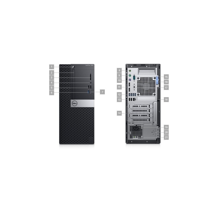 ORDINATEUR DE BUREAU DELL OPTIPLEX 7060 MT
