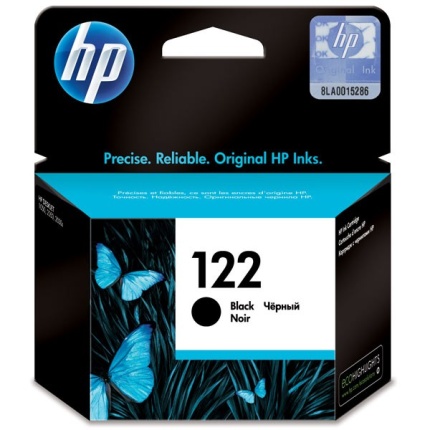 Cartouche authentique d'encre noire simple HP 121b