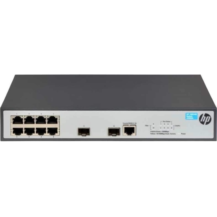 SWITCH HPE OFFICECONNECT 1920S 8G GIGABIT SMART MANAGED (JL380A)