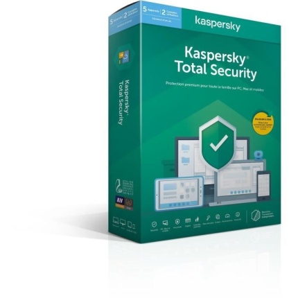 KASPERSKY TOTAL SECURITY 5 PC 1 AN 2020