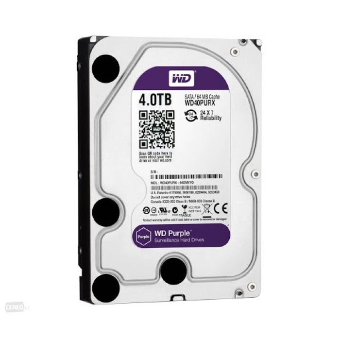 DISQUE DUR INTERNE WESTERN DIGITAL 3.5” 4TO