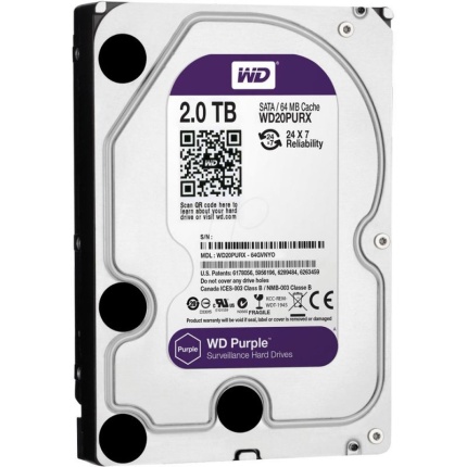 DISQUE DUR INTERNE WESTERN DIGITAL 3.5” 2TO (Hikvision)