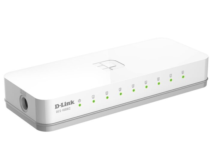 SWITCH DLINK UNMANAGED 8 ports 10/100 Mbps DES-1008C/E