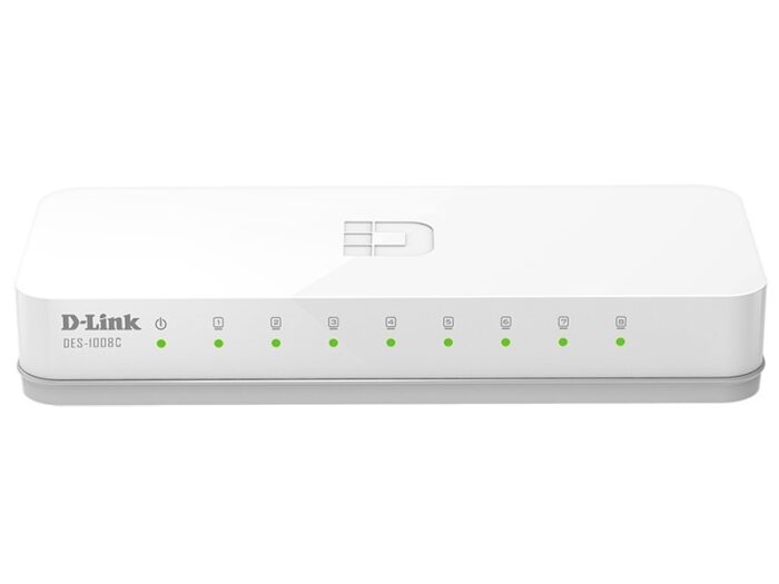 SWITCH DLINK UNMANAGED 8 ports 10/100 Mbps DES-1008C/E