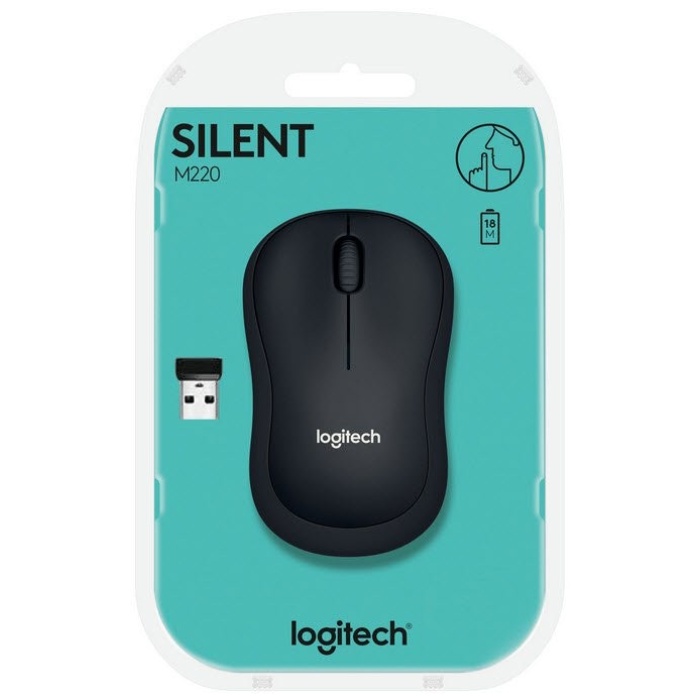 SOURIS Wireless LOGITECH M220 SILENT PLUS