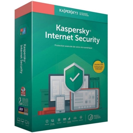 KASPERSKY INTERNET SECURITY 2021 3 POSTES MULTI-DEVICES 1 an