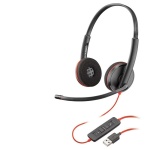 CASQUE PLANTRONICS BLACKWIRE,C3220 USB-A (209745-20)