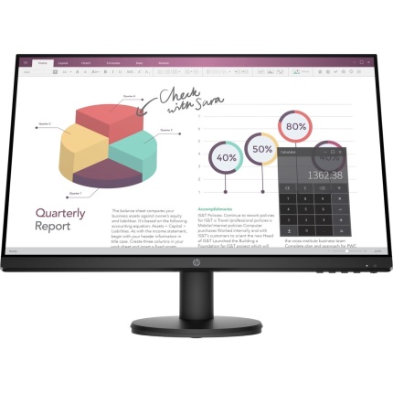 MONITEUR HP 23.8" 60.5CM | P24v G4