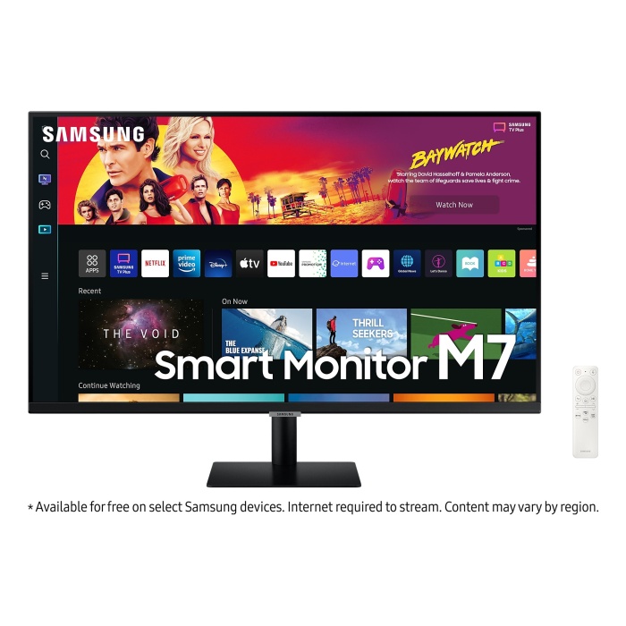 Moniteur Écran SAMSUNG 32" TV SMART Série 7 4K (LS32BM700UMXZN)