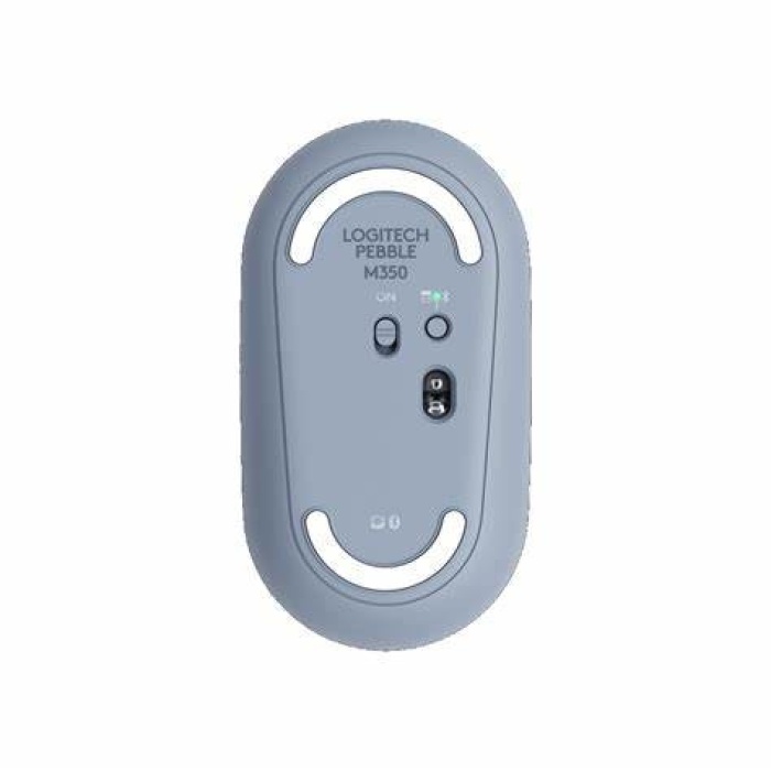 Souris sans fil Logitech Pebble M350 Bleu gris (910-005719)