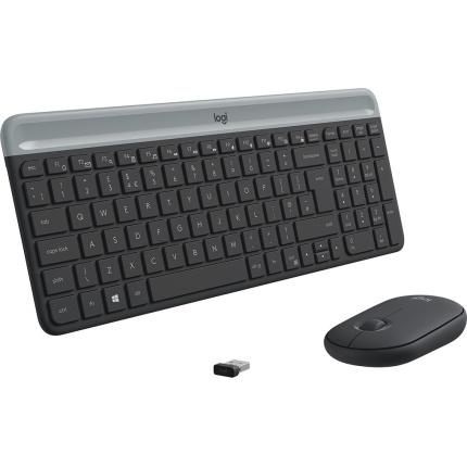 Clavier et souris sans fil ultra-fin Logitech MK470 AZERTY (920-009190)