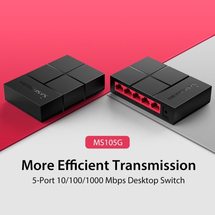 Switch MERCUSYS 5 ports 10/100/1000 Mbps (MS105G)