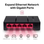 Switch MERCUSYS 5 ports 10/100/1000 Mbps (MS105G)