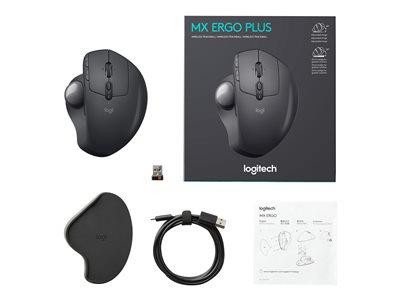 Logitech MX Ergo souris Droitier RF sans fil + Bluetooth Trackball 440 DPI (910-005179)