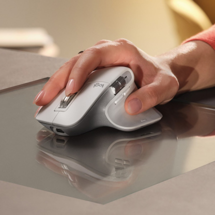 Logitech MX Master 3S souris Droitier RF sans fil + Bluetooth Laser 8000 DPI (910-006560)