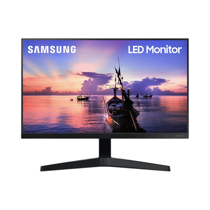 Moniteur LED SAMSUNG 27"  Flat Série 3 (LF27T350FHMXZN) – Image 2