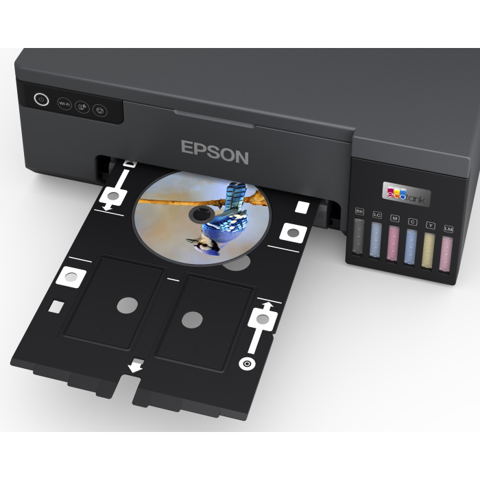 Imprimante Epson EcoTank L8050 Photo ( +impression sur cartes PVC) (C11CK37403) – Image 4