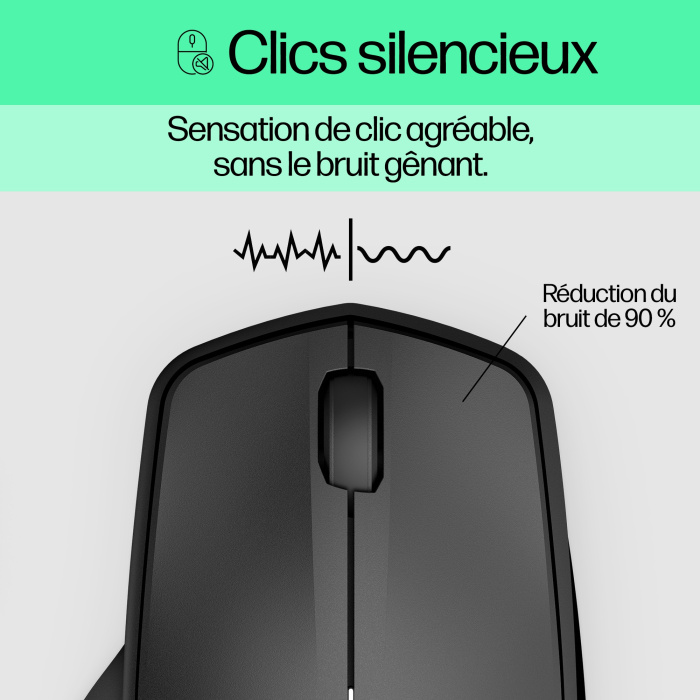 Souris sans fil HP 280 - Silent (19U64AA) – Image 6