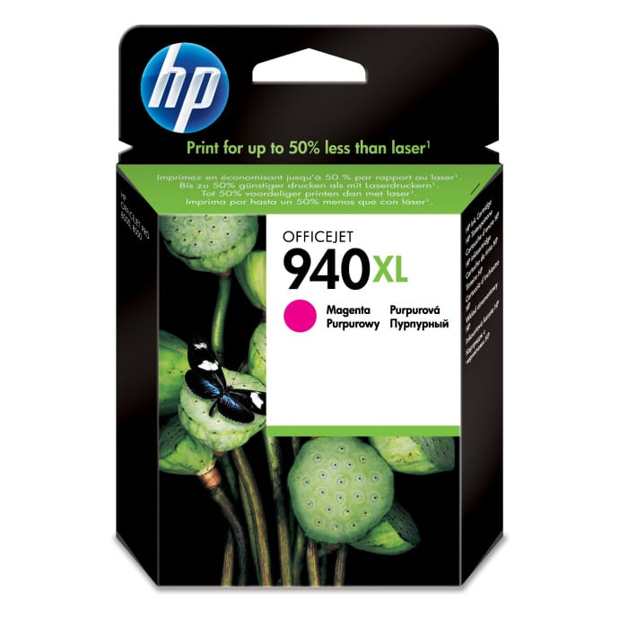 HP 940XL Magenta - Cartouche d'encre grande capacité HP d'origine (C4908AE) – Image 1