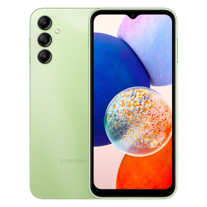 Smartphone Samsung Galaxy A14 – Vert clair (SM-A145FLGGMWD) – Image 1