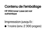 HP 410A Noir - Toner HP LaserJet d'origine (CF410A) – Image 3