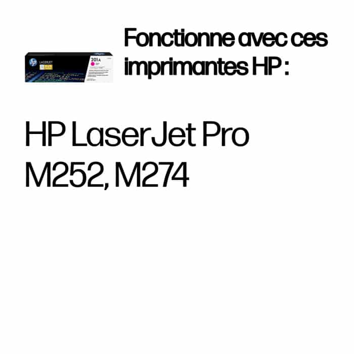 HP 201A Magenta - Toner HP LaserJet d'origine (CF403A) – Image 2