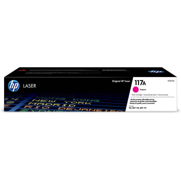 HP 117A Magenta - Toner HP LaserJet d'origine (W2073A) – Image 1