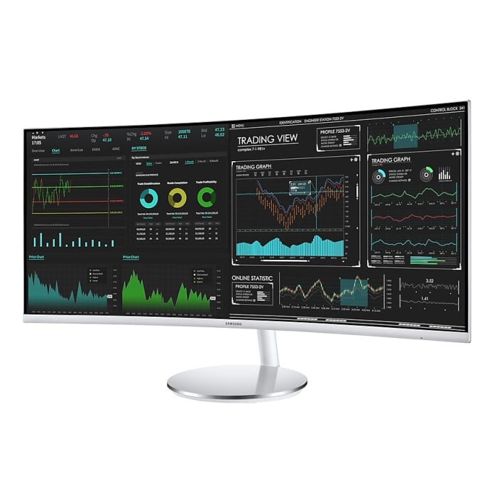 Moniteur Écran SAMSUNG 34" incurvé Série 7 QLED UW-QHD (LC34J791WTMXZN) – Image 22