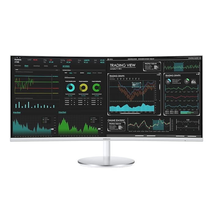 Moniteur Écran SAMSUNG 34" incurvé Série 7 QLED UW-QHD (LC34J791WTMXZN) – Image 20