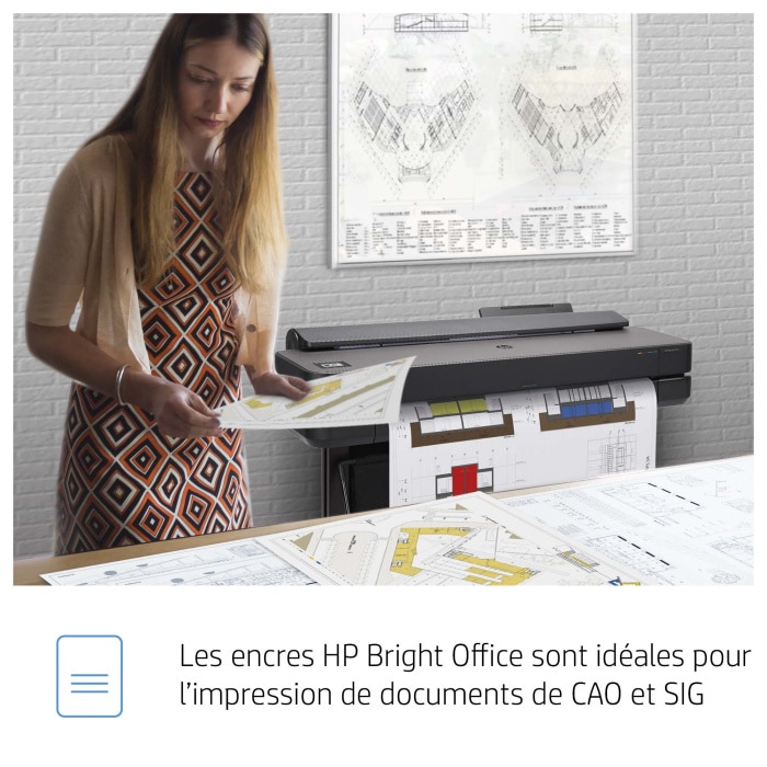 HP 711 Noir - Cartouche d'encre HP d'origine (CZ133A) – Image 8