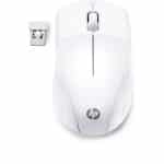 Souris sans fil HP 220 -Blanc neige (7KX12AA)