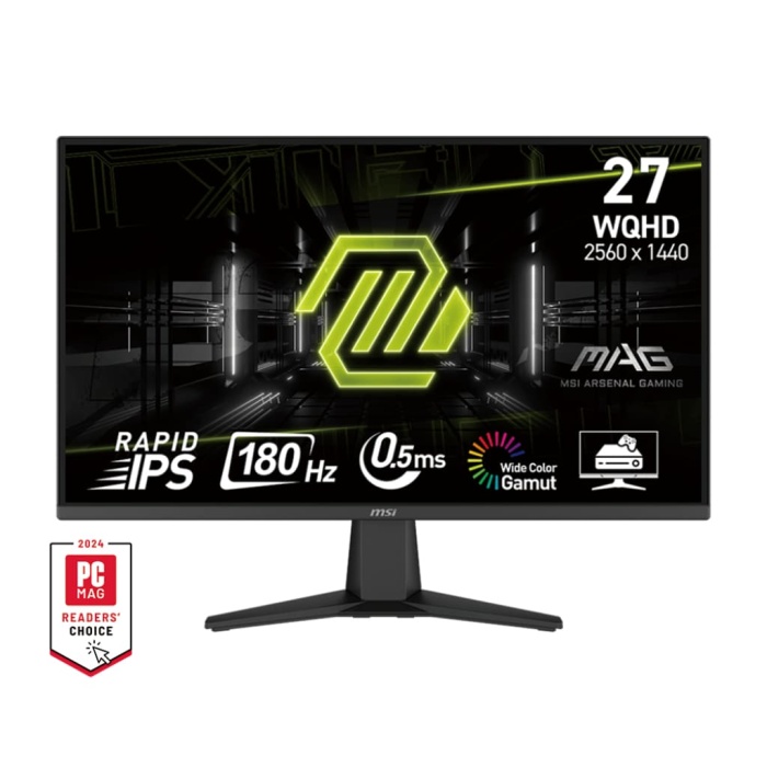 Écran Moniteur Gamer MSI MAG 275QF 27″ 180Hz IPS 2K (4711377204897) – Image 1