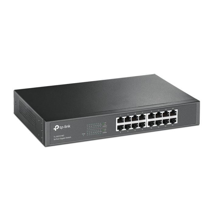 SWITCH TP-LINK GIGABIT 16-PORTS RACKABLE (TL-SG1016D) – Image 3