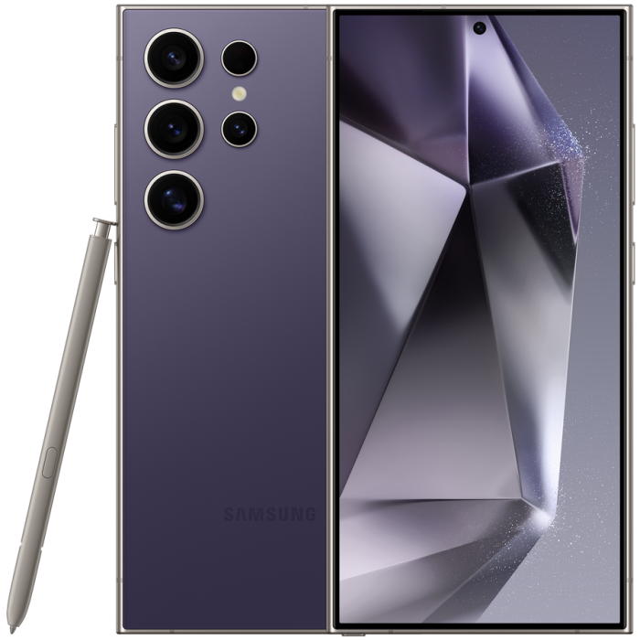 Smartphone Samsung Galaxy S24 Ultra – Titanium Violet (SM-S928BZVCMWD) – Image 1