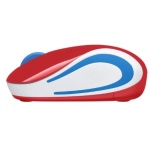 Souris Logitech sans fil ultra portable M187 (Mini Mouse) –( 910 002732) Rouge – Image 2