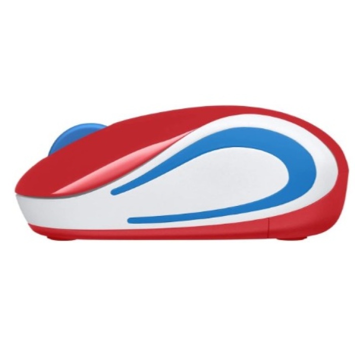 Souris Logitech sans fil ultra portable M187 (Mini Mouse) –( 910 002732) Rouge – Image 2