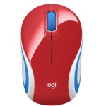 Souris Logitech sans fil ultra portable M187 (Mini Mouse) –( 910 002732) Rouge