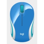 Souris Logitech sans fil ultra portable M187 (Mini Mouse) - ( 910 002733) Bleu