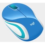 Souris Logitech sans fil ultra portable M187 (Mini Mouse) - ( 910 002733) Bleu – Image 3