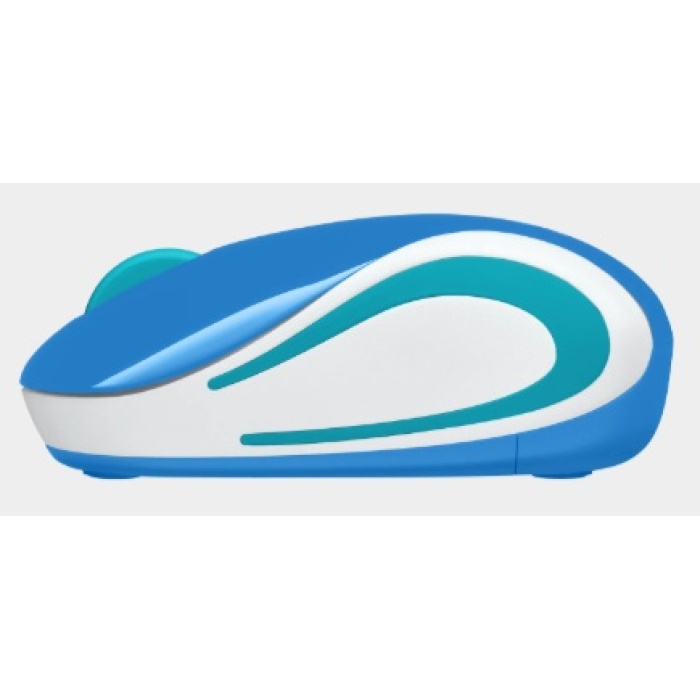 Souris Logitech sans fil ultra portable M187 (Mini Mouse) - ( 910 002733) Bleu – Image 4