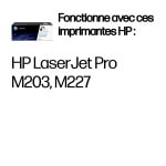 HP 30A Noir - Toner HP LaserJet d'origine (CF230A) – Image 2