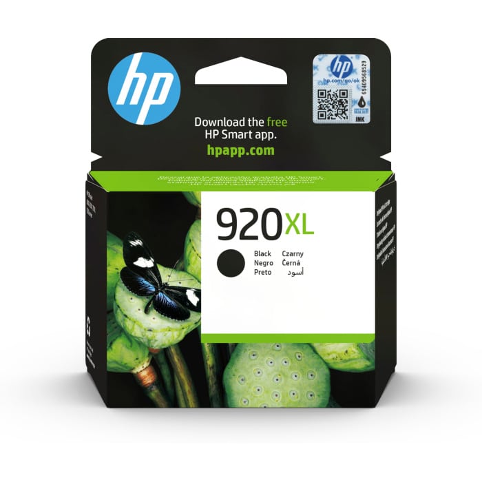 HP 920XL Noir - Cartouche d'encre grande capacité HP d'origine (CD975AE) – Image 1