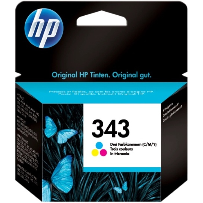 Cartouche d'impression jet d'encre 3 couleurs HP 343 (C8766EE) – Image 1