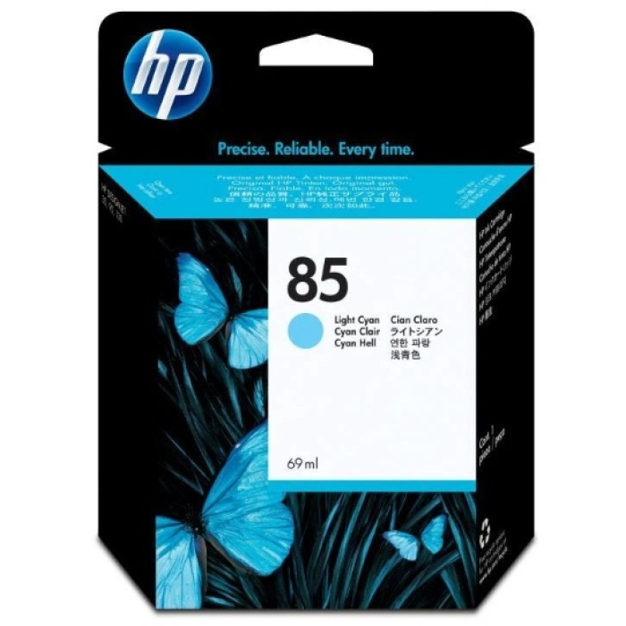 Cartouche d'encre HP 85 Cyan Clair  (C9428A) – Image 1