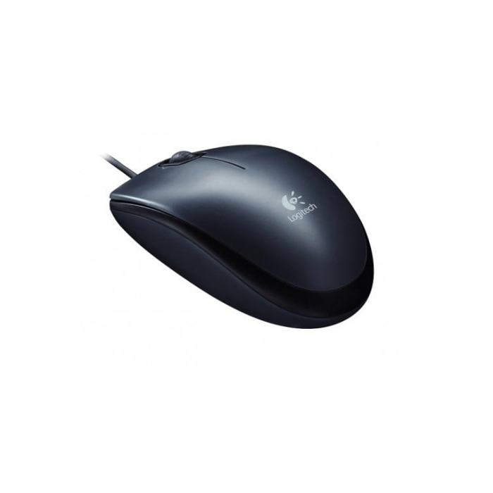 Souris filaire Logitech Mouse M100 Noir (910-005003) – Image 1