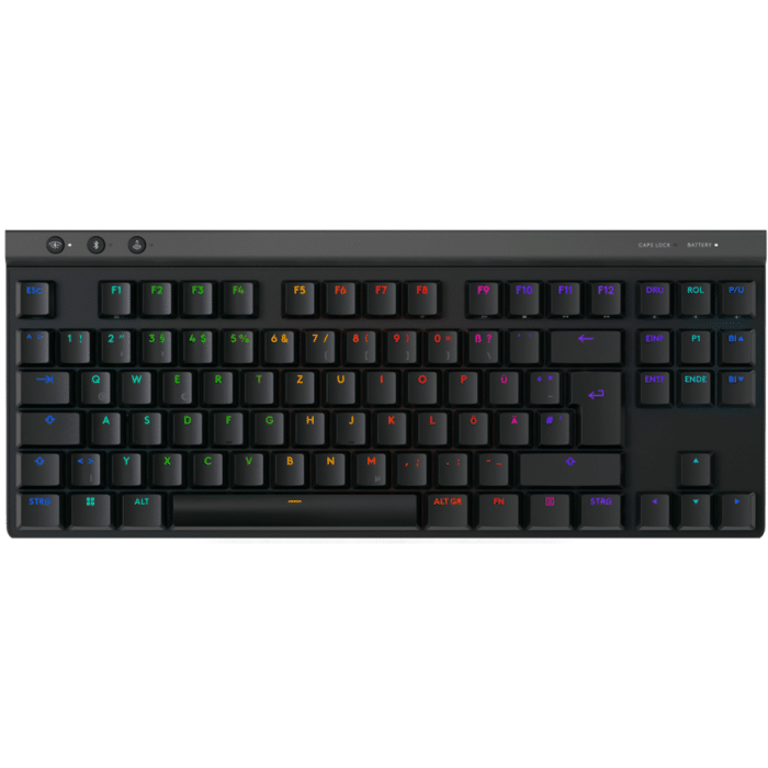 Logitech G G515 TKL Lightspeed Noir Clavier Sans Fil gamer Bluetooth RGB -Tactile Version (920-012546) – Image 1