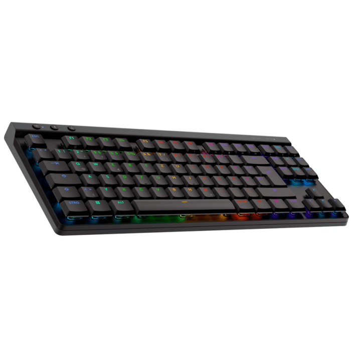Logitech G G515 TKL Lightspeed Noir Clavier Sans Fil gamer Bluetooth RGB -Tactile Version (920-012546) – Image 2